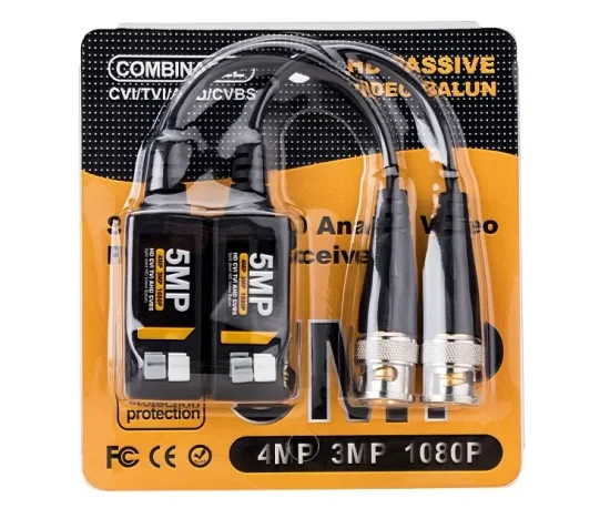 BALUN CONNECTOR UP TO 5MP SUPPORT
